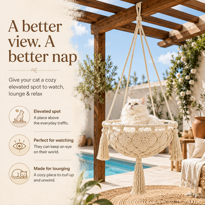 SkyNest – Hanging Cat Bed